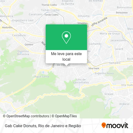 Gab Cake Donuts mapa