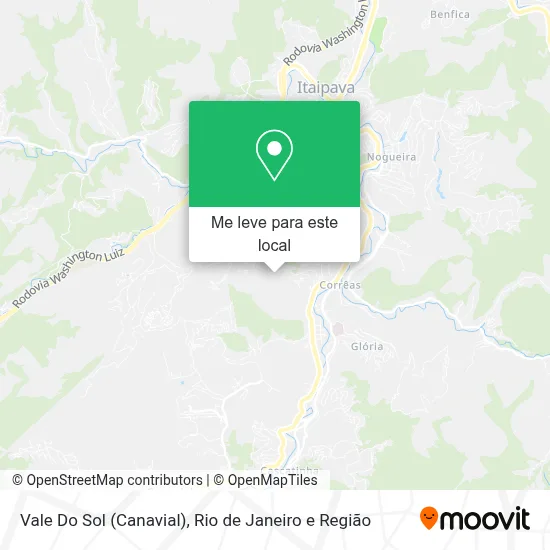 Vale Do Sol (Canavial) mapa