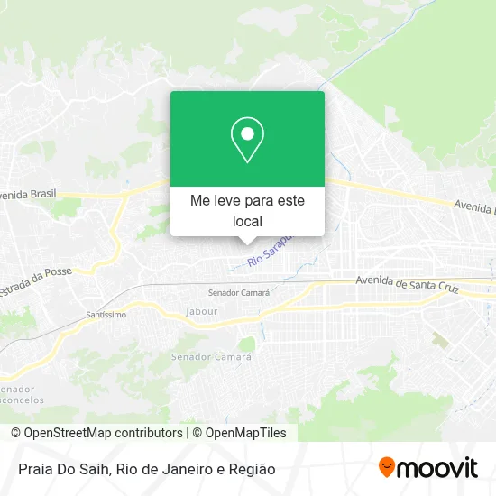 Praia Do Saih mapa