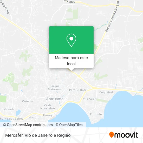 Mercafer mapa