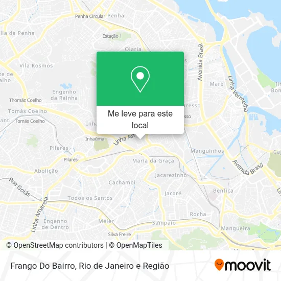 Frango Do Bairro mapa