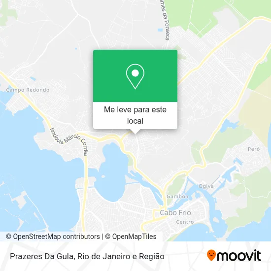 Prazeres Da Gula mapa