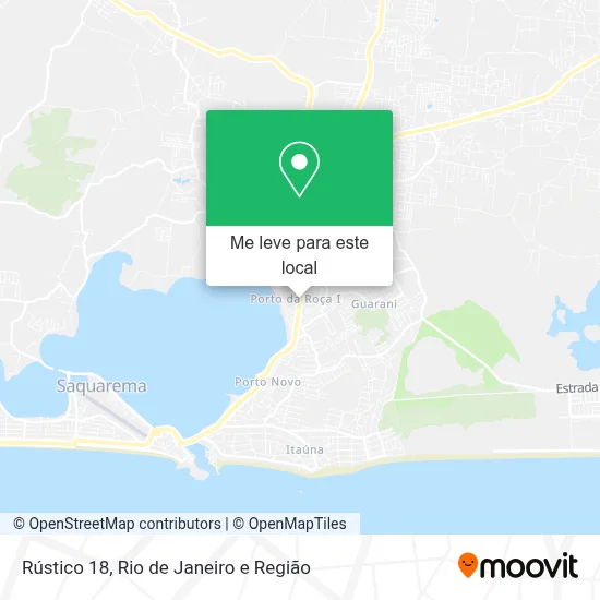 Rústico 18 mapa