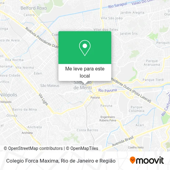Colegio Forca Maxima mapa