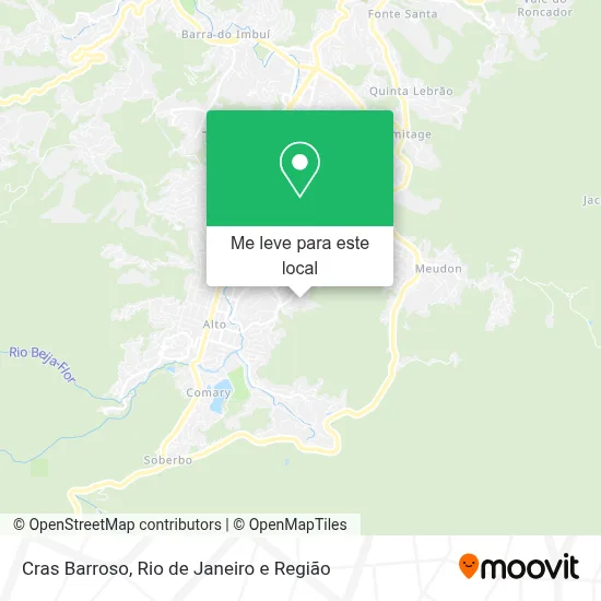 Cras Barroso mapa