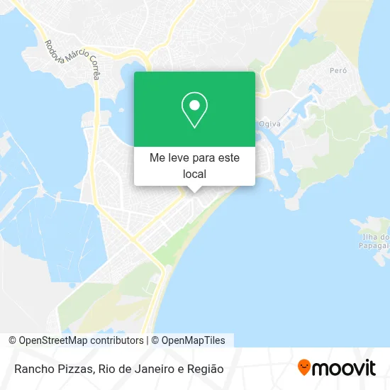 Rancho Pizzas mapa