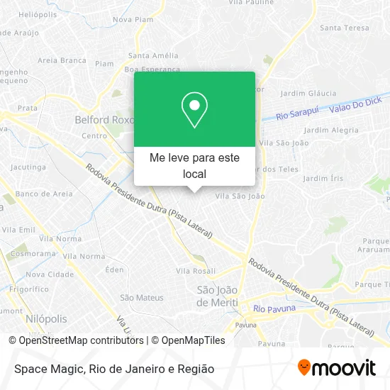 Space Magic mapa