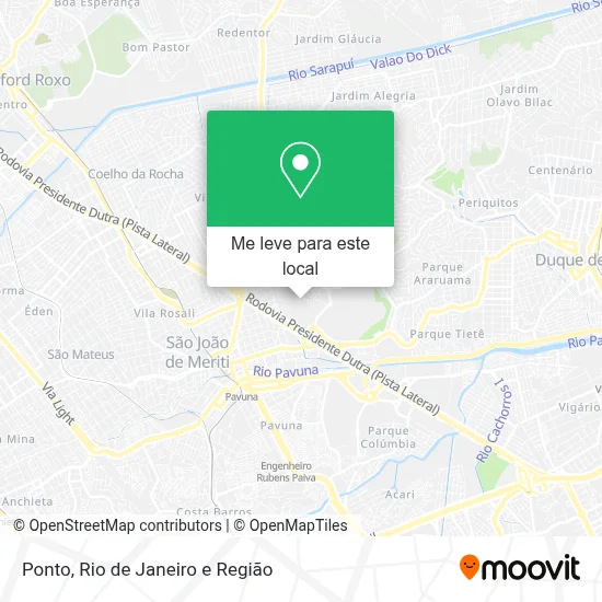 Ponto mapa