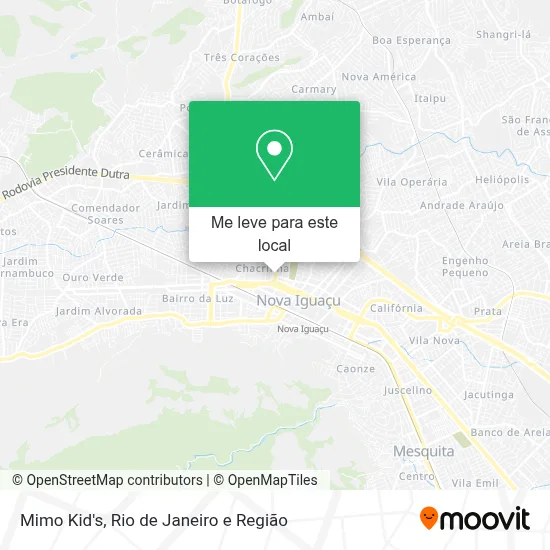 Mimo Kid's mapa