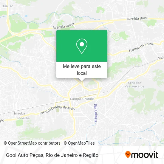 Gool Auto Peças mapa