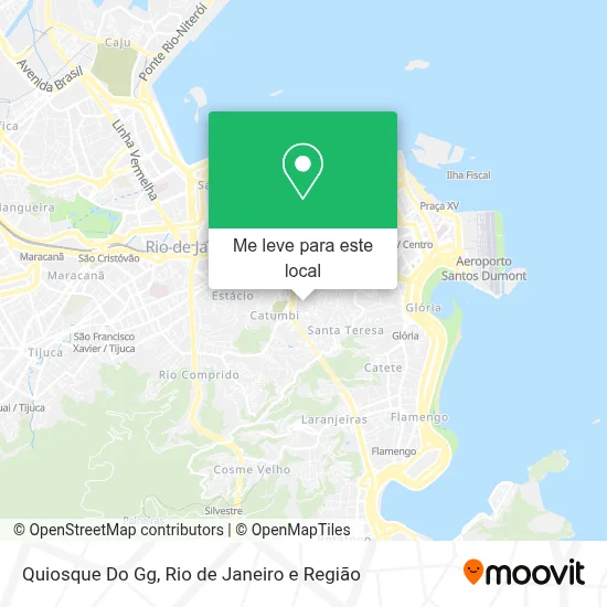 Quiosque Do Gg mapa