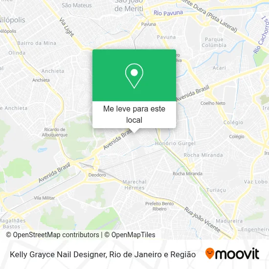 Kelly Grayce Nail Designer mapa