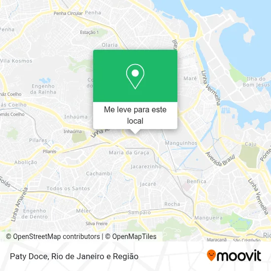 Paty Doce mapa