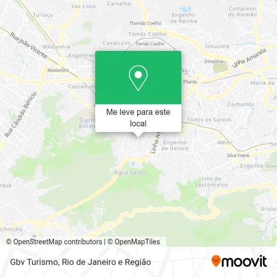 Gbv Turismo mapa