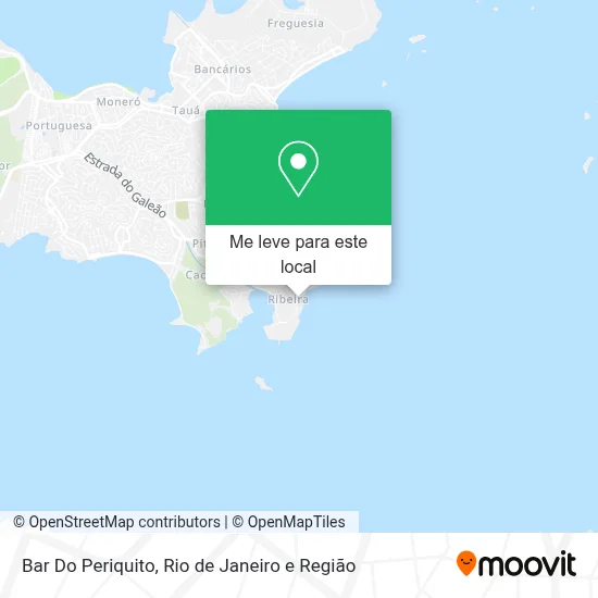 Bar Do Periquito mapa