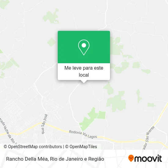 Rancho Della Méa mapa