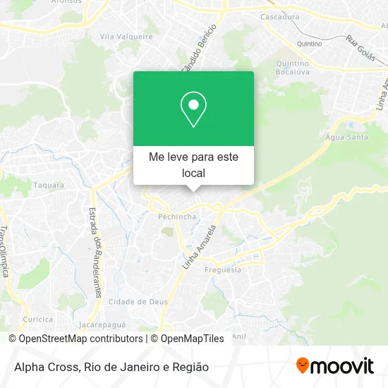 Alpha Cross mapa