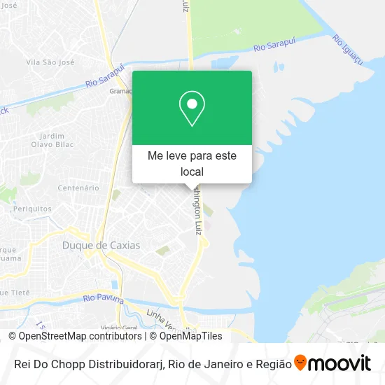Rei Do Chopp Distribuidorarj mapa