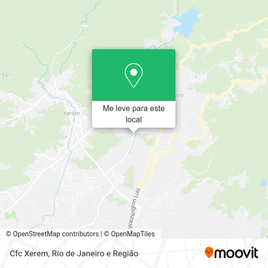 Cfc Xerem mapa
