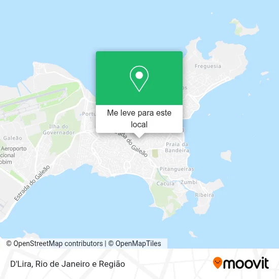 D'Lira mapa