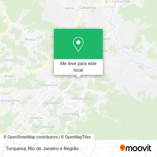 Turquesa mapa