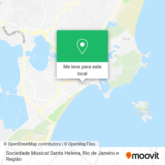 Sociedade Musical Santa Helena mapa