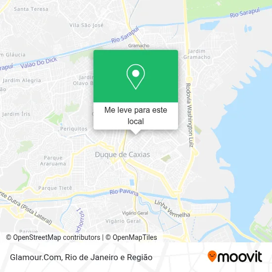 Glamour.Com mapa