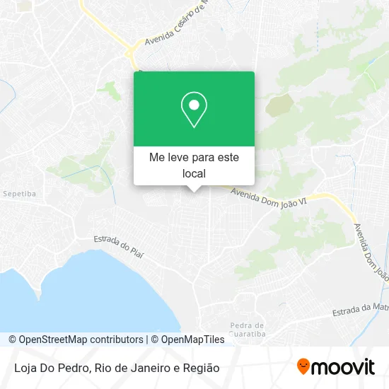 Loja Do Pedro mapa