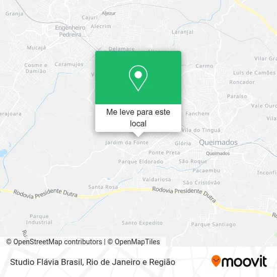Studio Flávia Brasil mapa