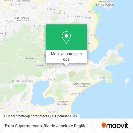 Extra Supermercado mapa