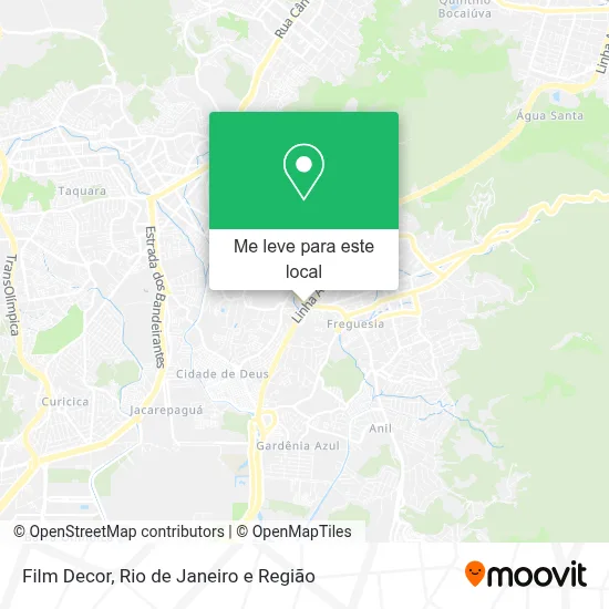 Film Decor mapa