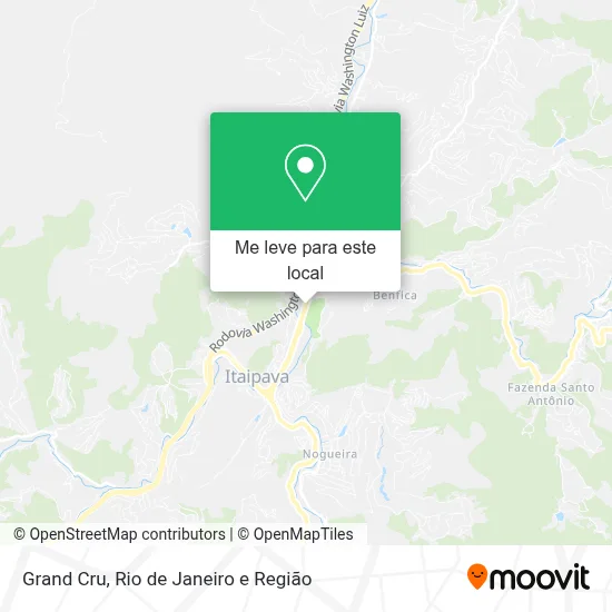 Grand Cru mapa