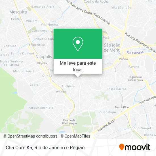Cha Com Ka mapa