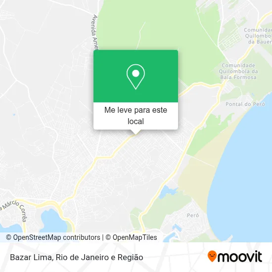 Bazar Lima mapa