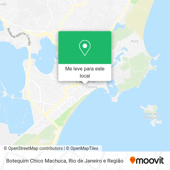 Botequim Chico Machuca mapa