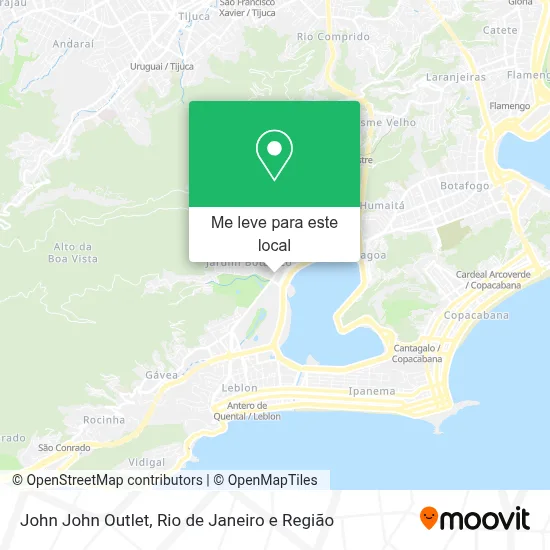 John John Outlet mapa