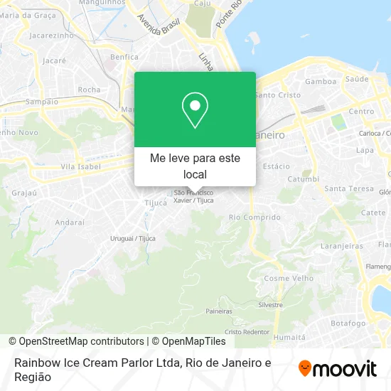 Rainbow Ice Cream Parlor Ltda mapa