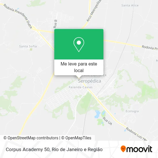 Corpus Academy 50 mapa
