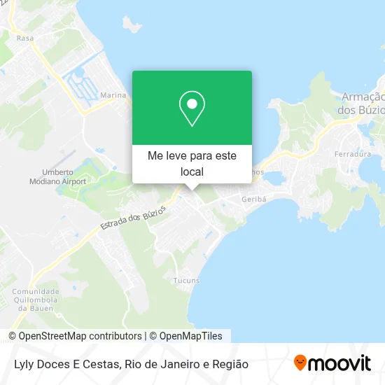 Lyly Doces E Cestas mapa