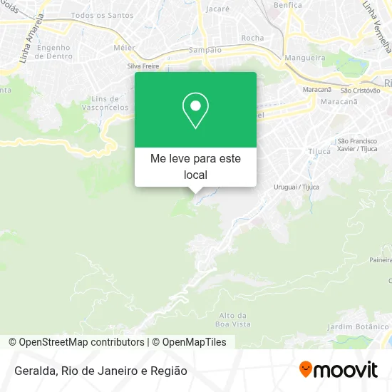 Geralda mapa