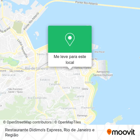 Restaurante Dídimo's Express mapa