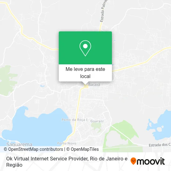 Ok Virtual Internet Service Provider mapa