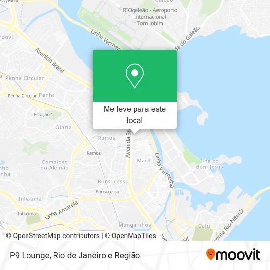 P9 Lounge mapa