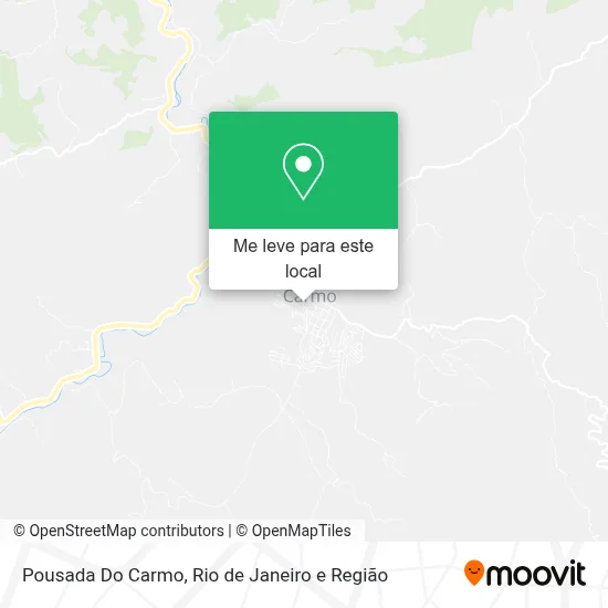Pousada Do Carmo mapa