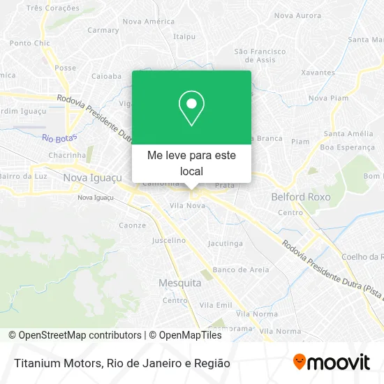 Titanium Motors mapa