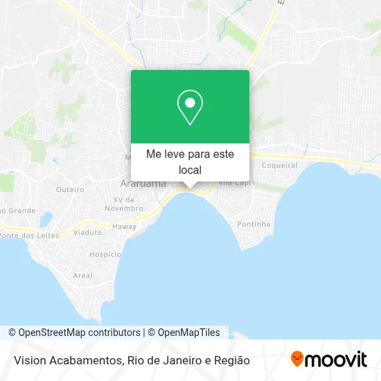 Vision Acabamentos mapa