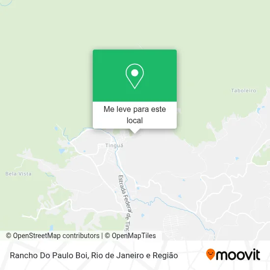 Rancho Do Paulo Boi mapa