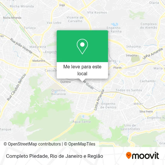Completo Piedade mapa