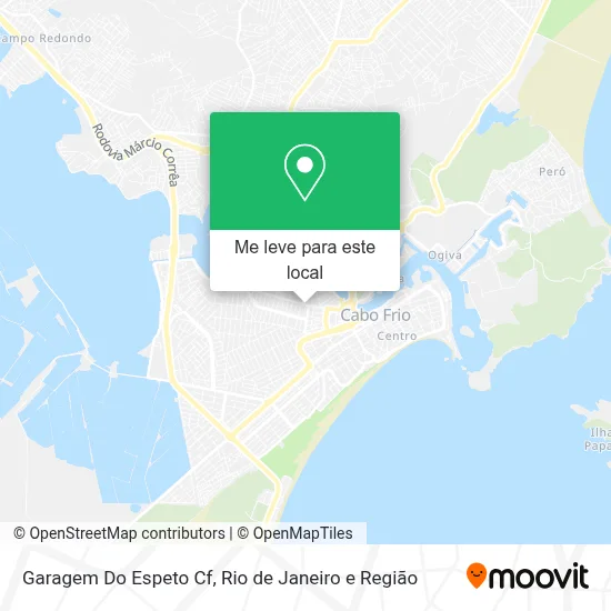 Garagem Do Espeto Cf mapa