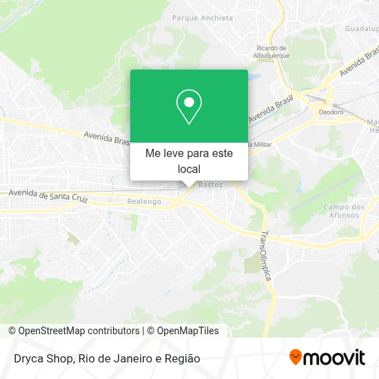Dryca Shop mapa
